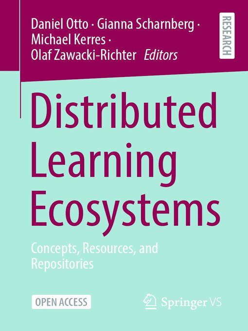 Title details for Distributed Learning Ecosystems by Daniel Otto - Available